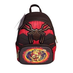 Loungefly Marvel Spider-Man No Way Home Final Battle Mini Backpack NWT MVBK0258